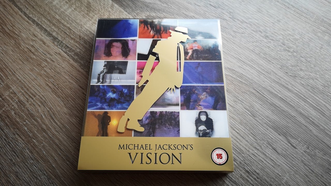Michael Jackson's - Vision (With Intro And Disc1 Menu) Deluxe DVD Album Unboxing 4K