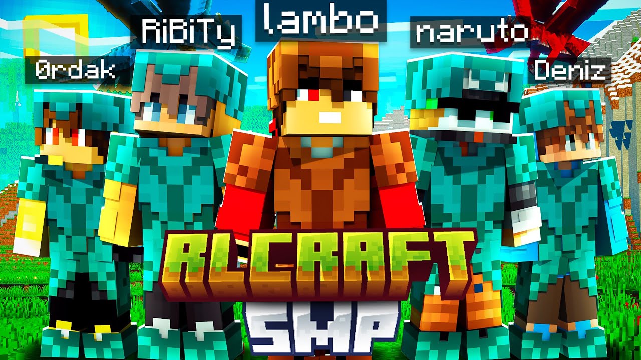 اولین تجربه من در آر ال کرفت 💀 RLSMP #1