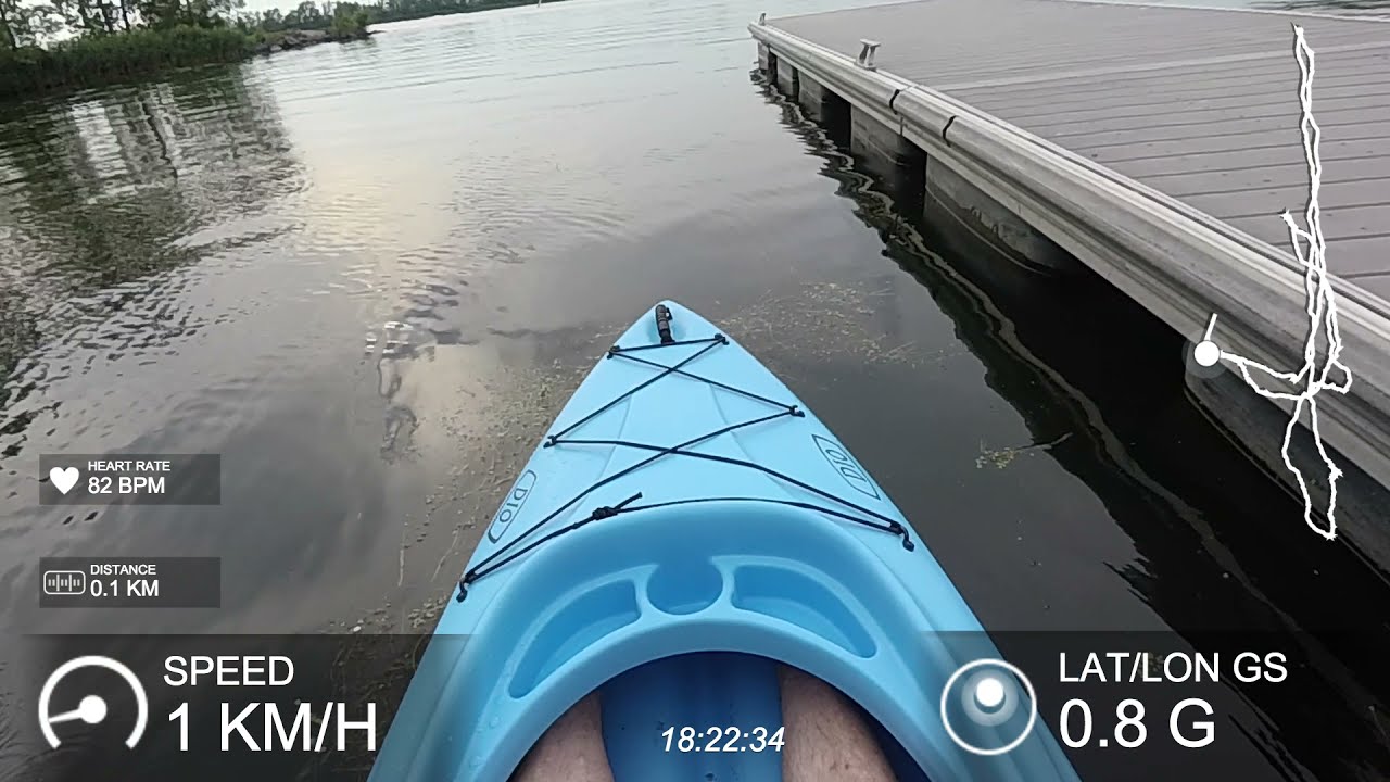 My very 1st ride on a brand new kayak Ascend D10
