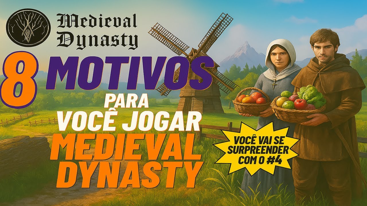 Ainda Não Jogou Medieval Dynasty? Aqui Vai 8 Motivos (Incluindo CO-OP!)