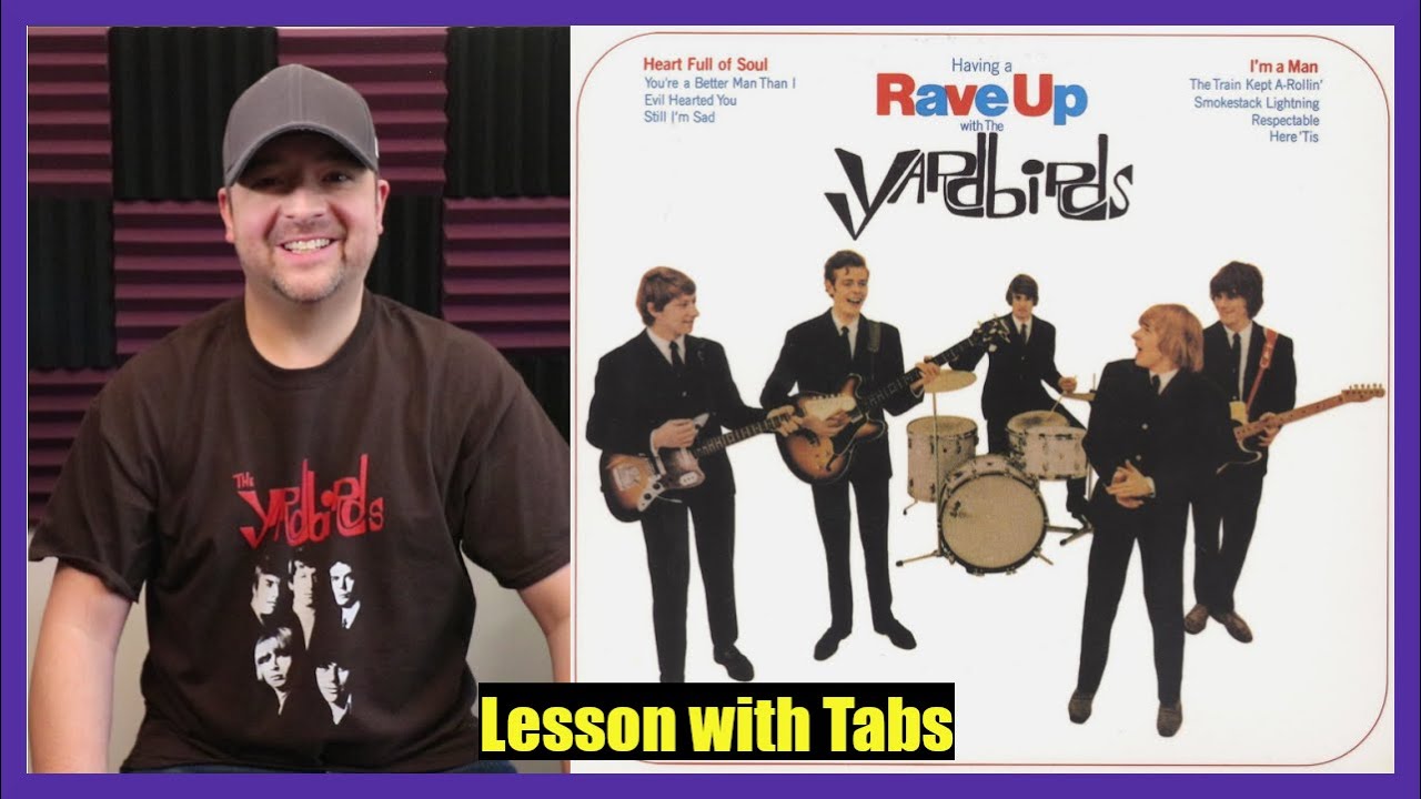 The Yardbirds - Heart Full of Soul Guitar Playthrough with Tabs.
