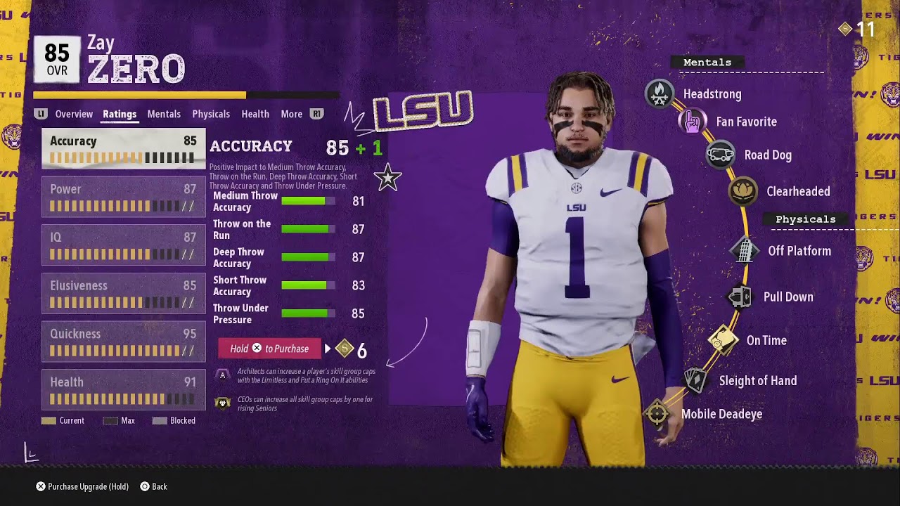 NCAA 26 RTG: QB Series