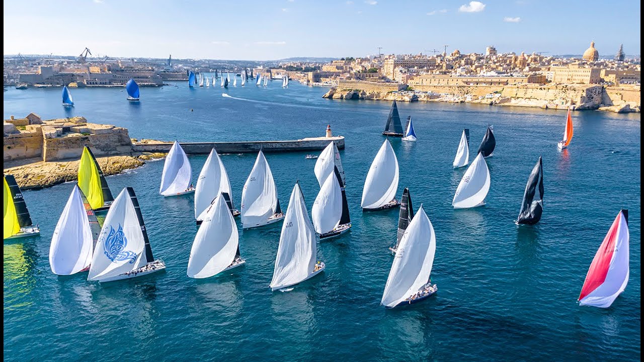 Rolex Middle Sea Race – 22 October – Start From Valletta