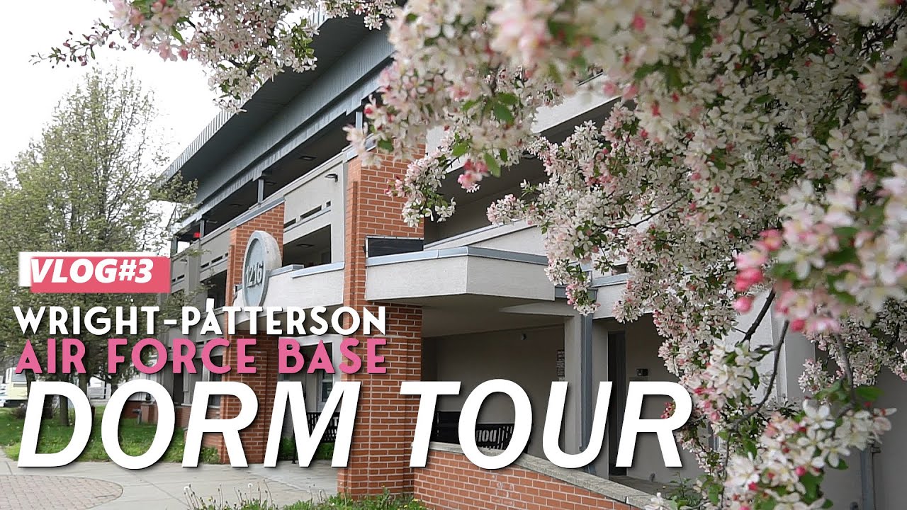 Airman Life: Wright Patterson Air Force Base Dormitory Tour