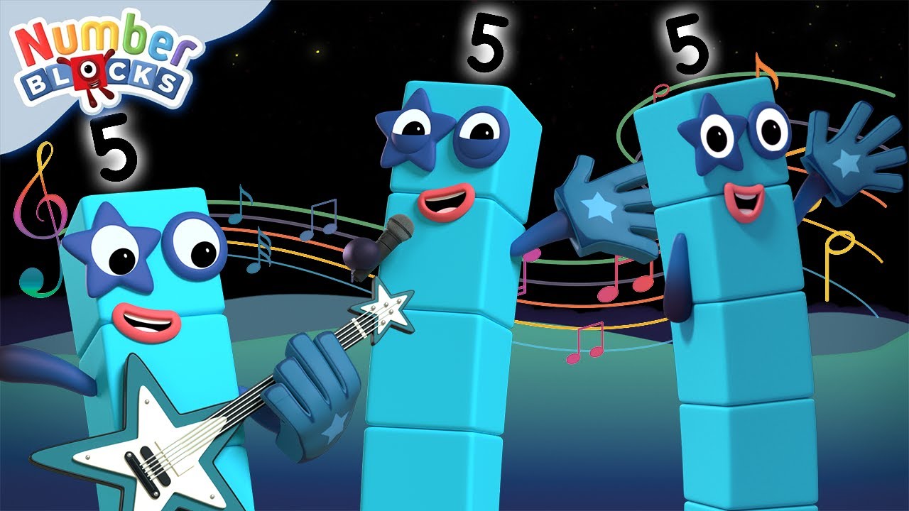 Five's Sing-along | Numberblocks Songs | @Numberblocks