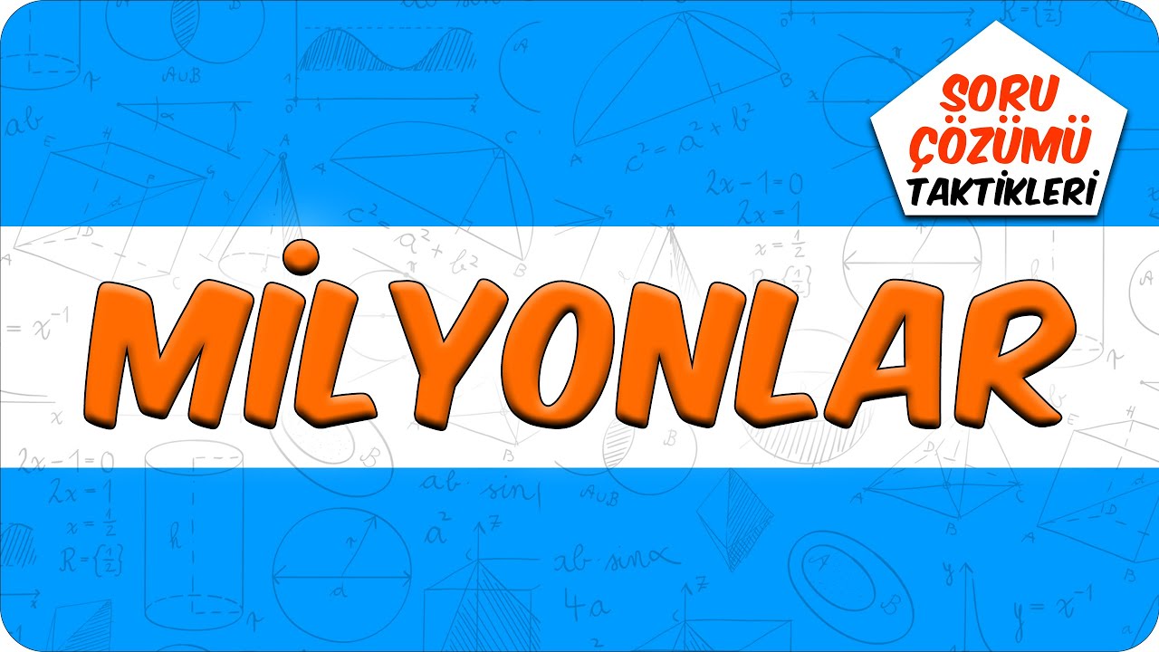 Taktiklerle Soru Çözümü: MİLYONLAR #matematik