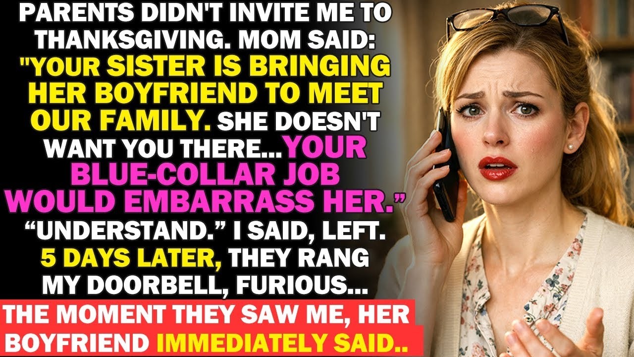 My Parents Banned Me From Thanksgiving   Until They Discovered I Control Sister's $15M Inheritance