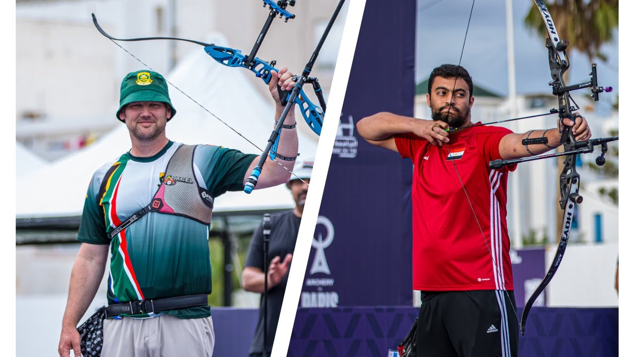 Werner Portgieter v Youssof Tolba – recurve men gold | Nabeul 2023 African Championships