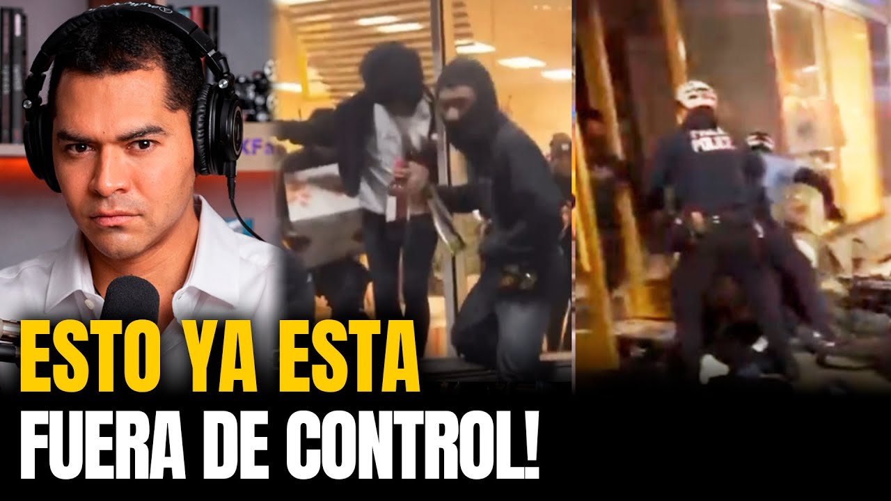 🔴 Saqueos e Incendios en Tiendas de EEUU Están Fuera de Control!