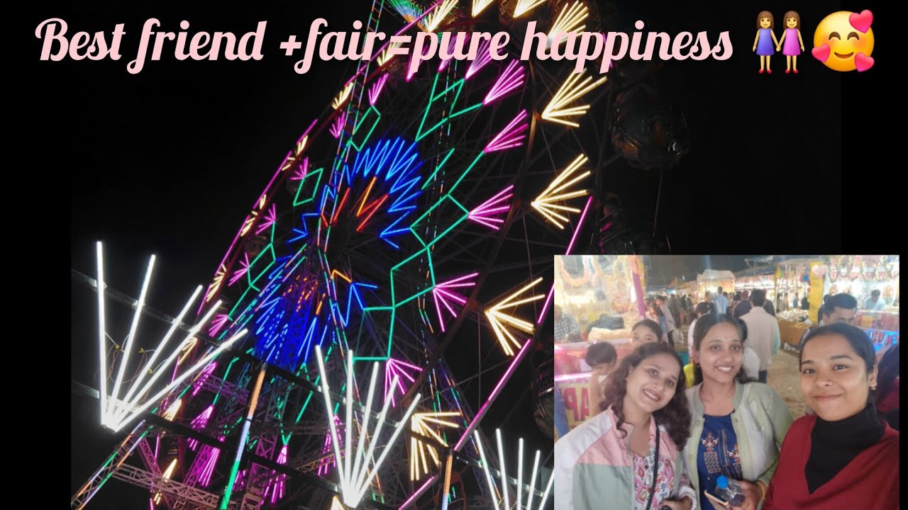 Best friend date at the fair👭♥️#fair #viral #video #bestfriend @madhumitabardhan6355 