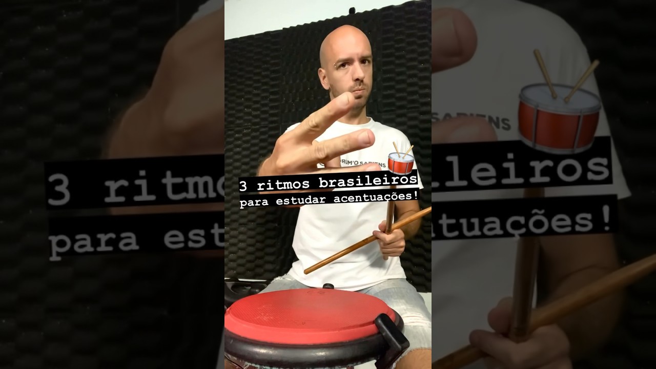 3 ritmos brasileiros para estudar acentua&ccedil;&otilde;es!