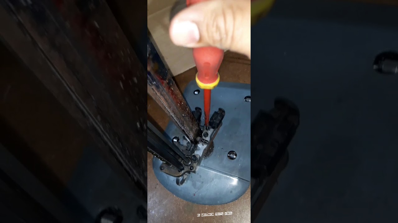 Rep.maquina de cortar tela el sistema de afilar