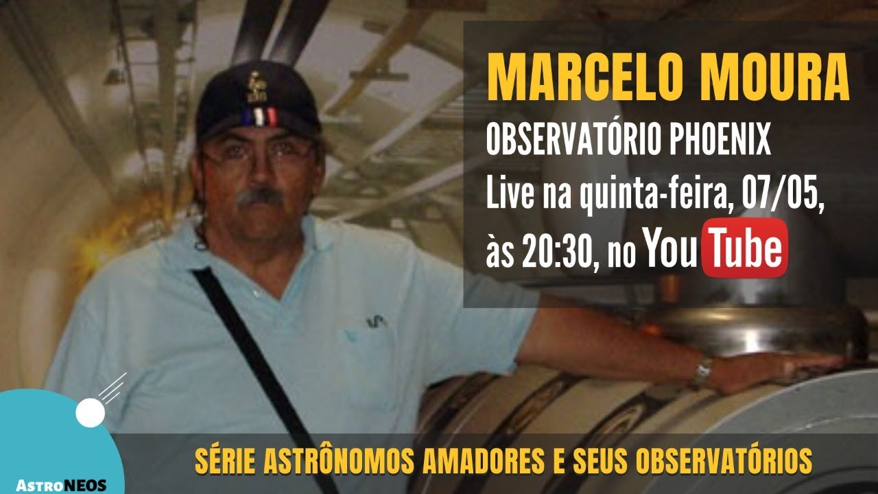Série Astrônomos Amadores e seus observatórios - Marcelo Moura