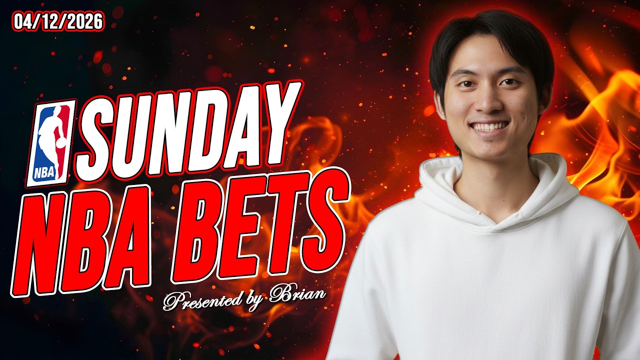 NBA PICKS TODAY | SUNDAY | 04/12/26 | FREE NBA Best Bets, Player Props, Predictions