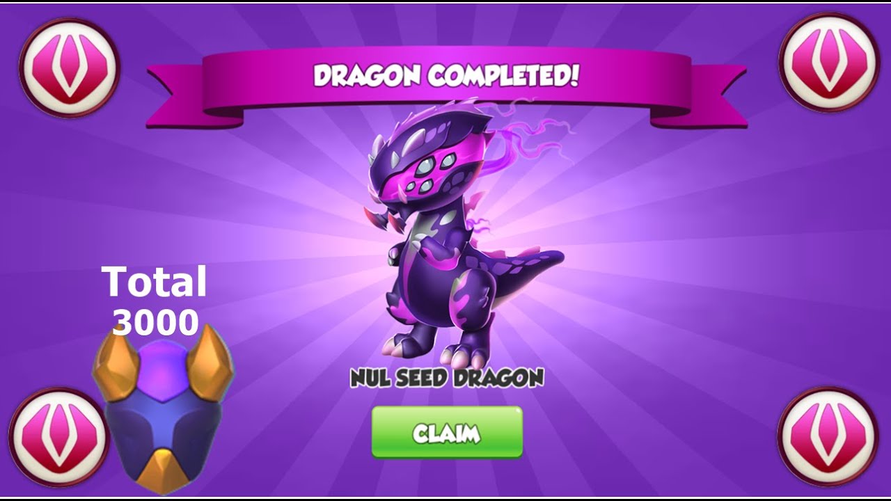 Got Nul Seed Ancient Dragon-Dragon Mania legends | Emun Dragon Board |  DML
