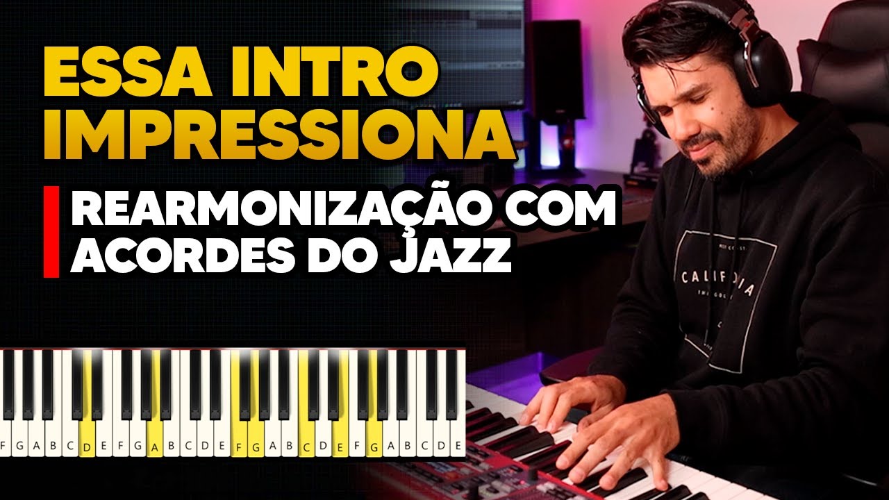 Santo pra Sempre - Rearmonização com Acordes de Jazz