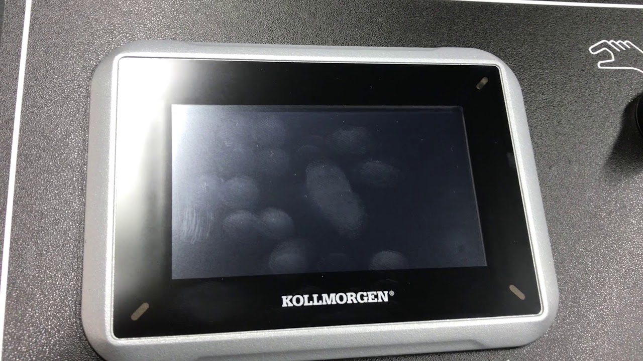 Kollmorgen HMI change IP and Download HMI