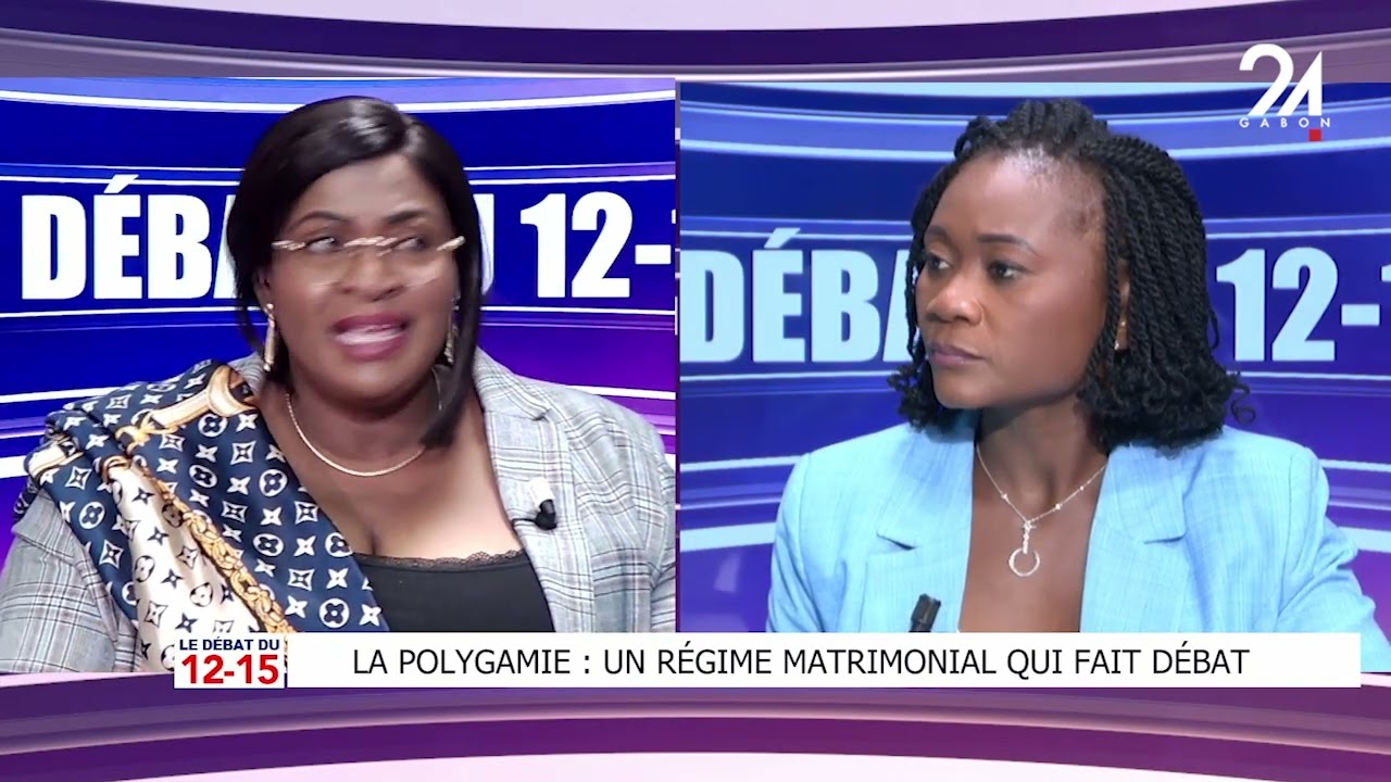 LE DÉBAT DU 12-15 | LA POLYGAMIE_UN RÉGIME MATRIMONIAL QUI FAIT DÉBAT_@tvgabon24