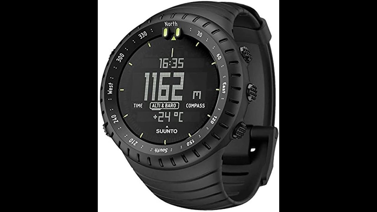 Suunto Core Outdoor-Uhr mit H&ouml;henmesser, Barometer und Kompass