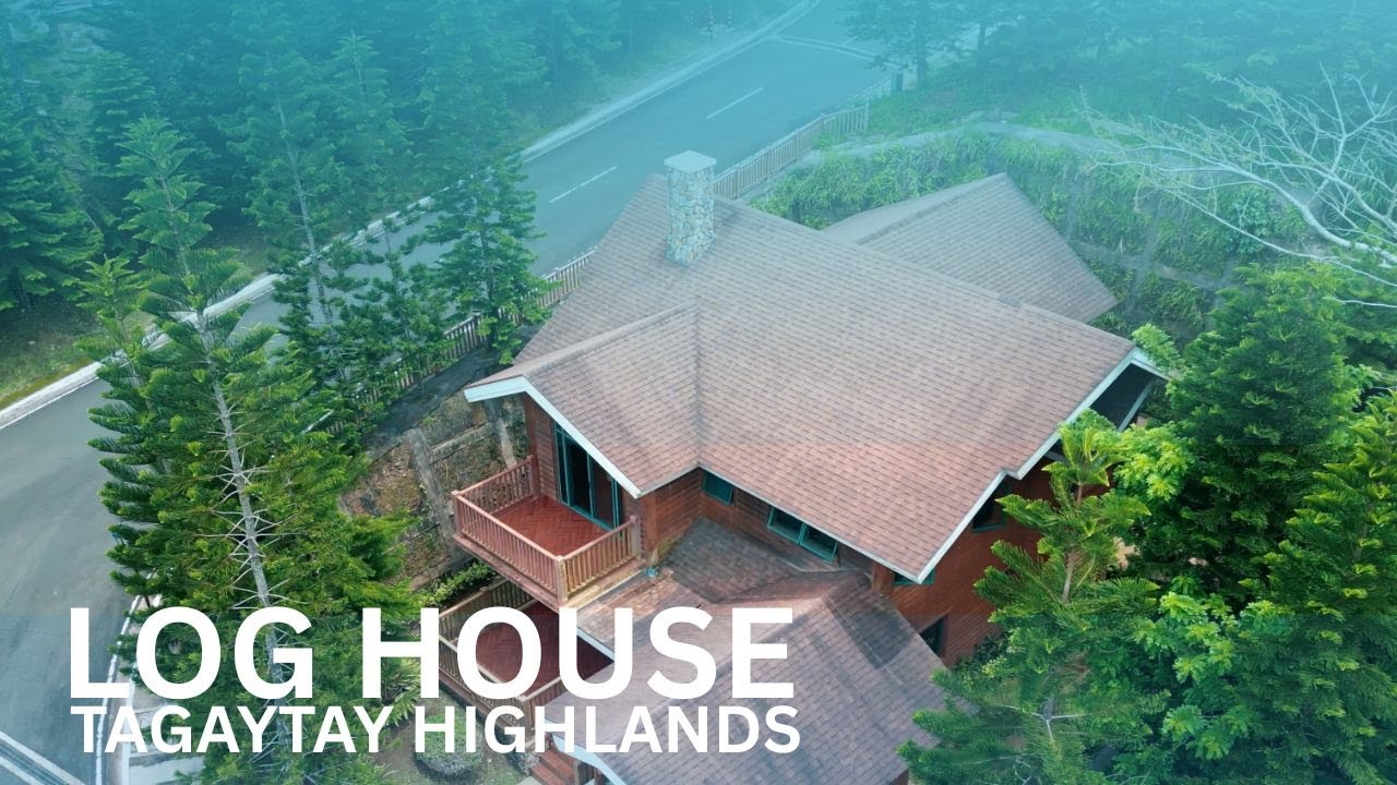 THE LOG HOUSE IN WOODLANDS TAGAYTAY HIGHLANDS | HOUSE TOUR E25