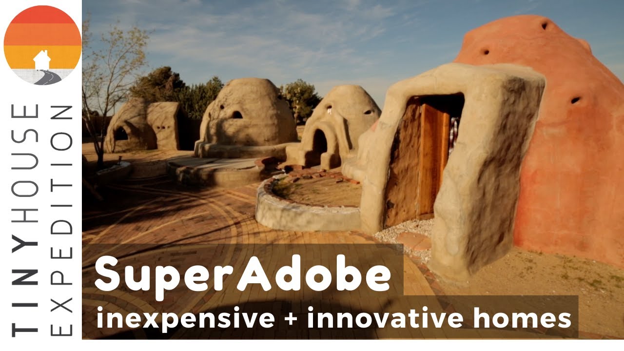 Мини-дома и аварийное жилье SuperAdobe: недорогое решение