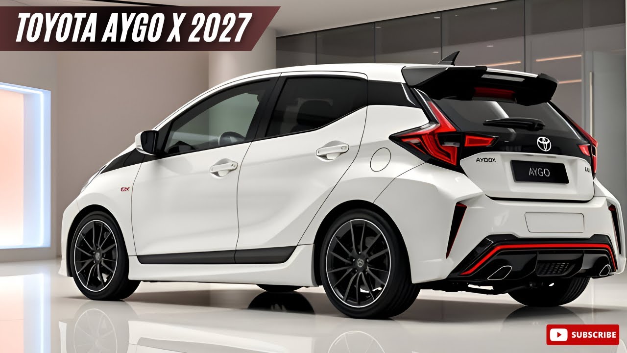 The 2027 Toyota Aygo X - Design, Technology and the Future of City Cars!