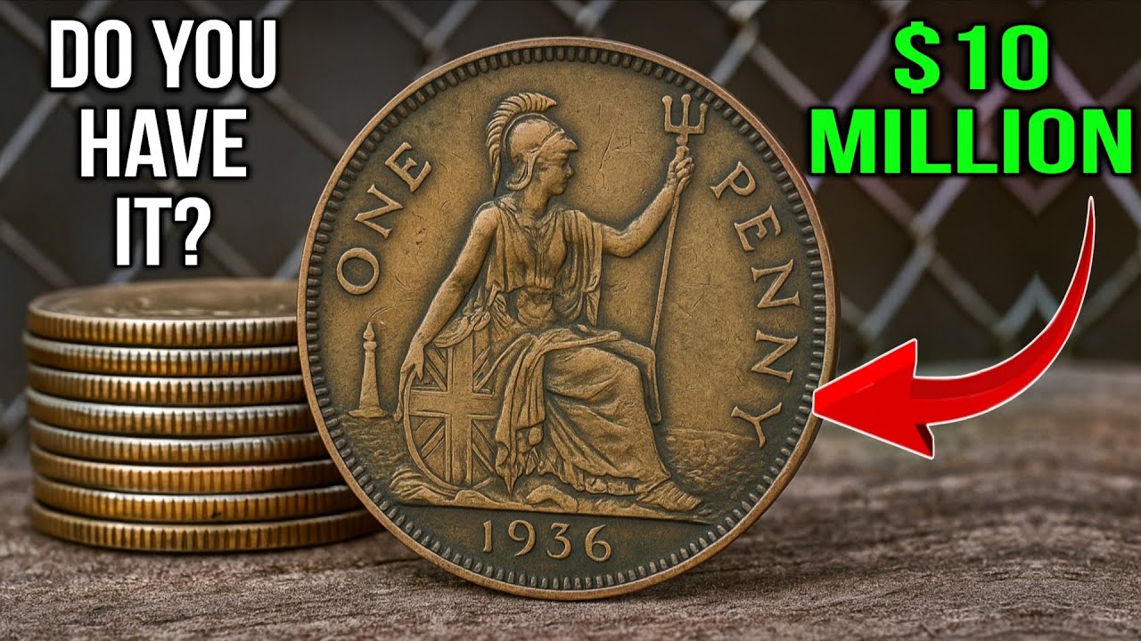 «Монета достоинством один пенни короля Георга VI 1946 года – секретная монета, стоящая миллионы! 💰💎»