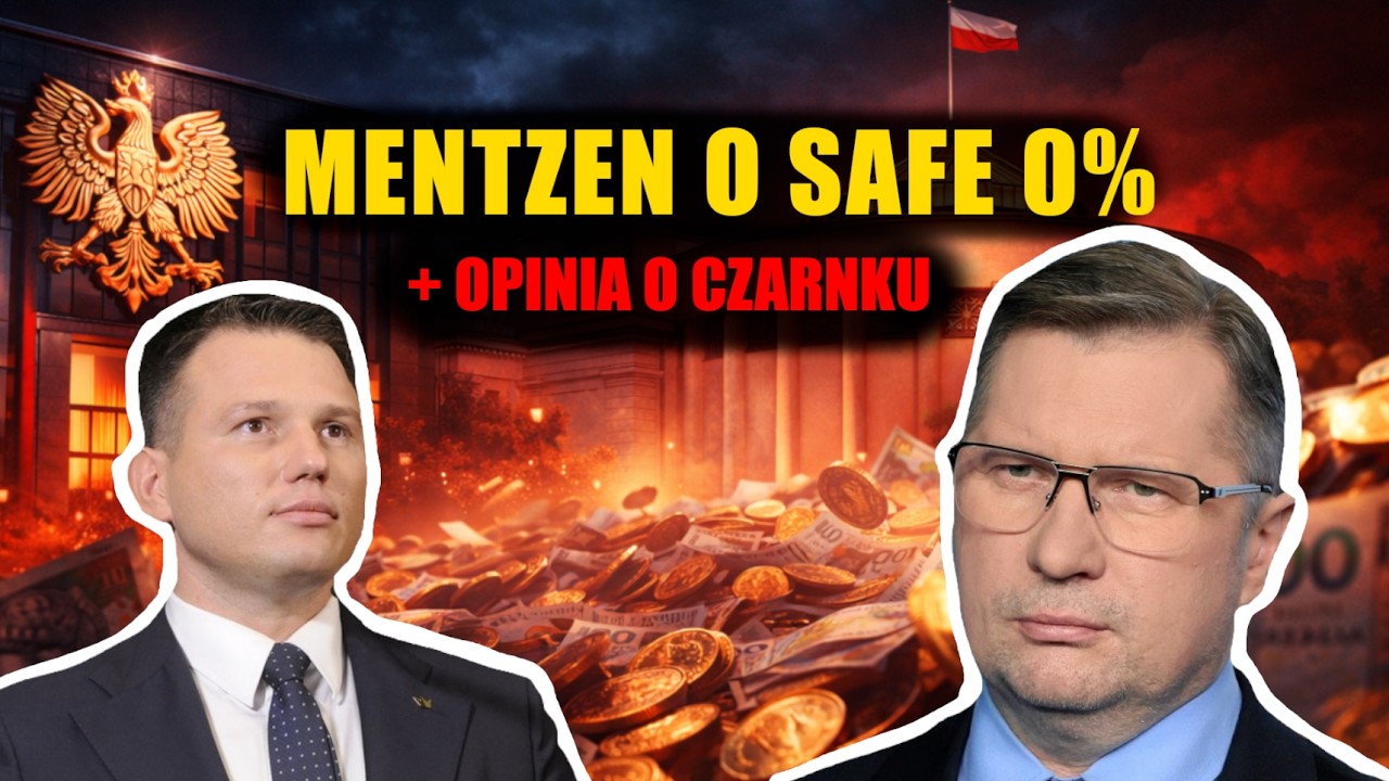 SAFE 0% to DODRUK KASY? 💸 Mentzen jedzie po PiS i Czarnku 💥