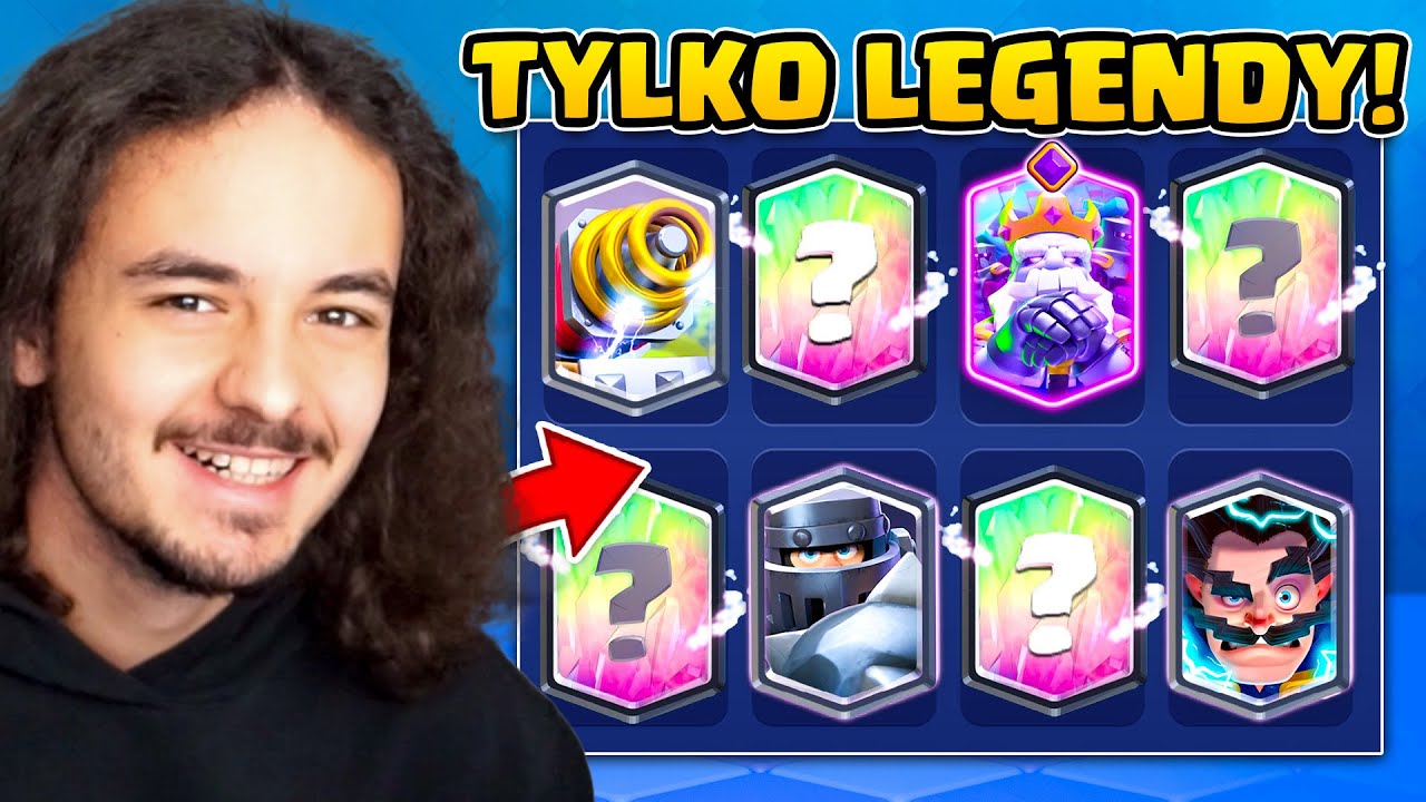 TYLKO LEGENDARNY DECK CHALLENGE w Clash Royale