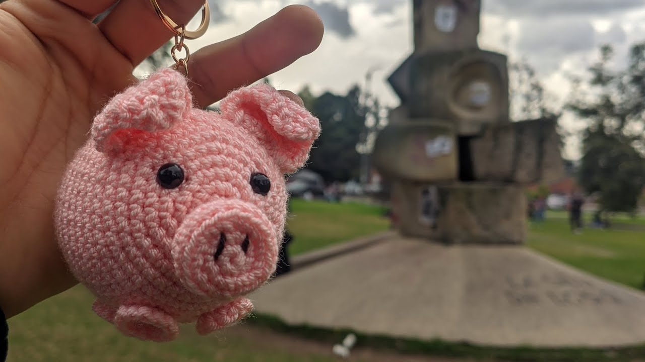 Cerdito amigurumi - Tutorial - Intermedio.