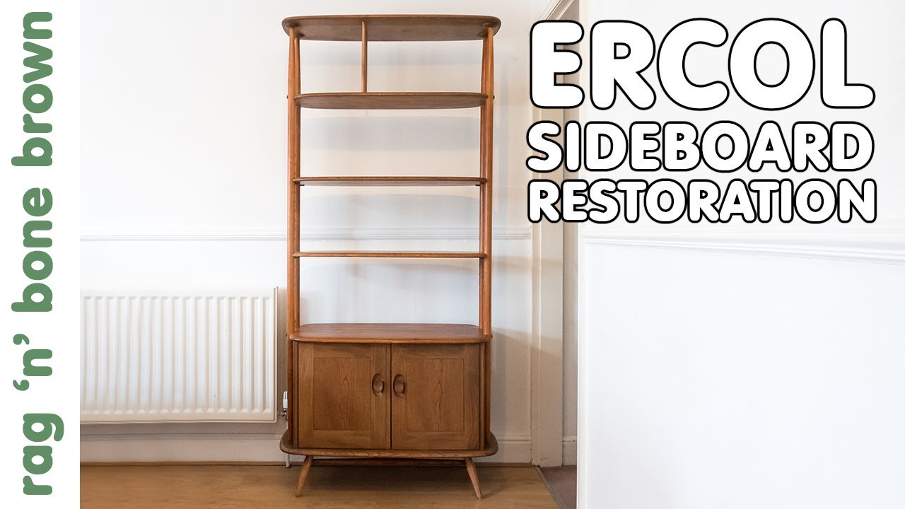 Refinishing An Ercol Giraffe Room Divider