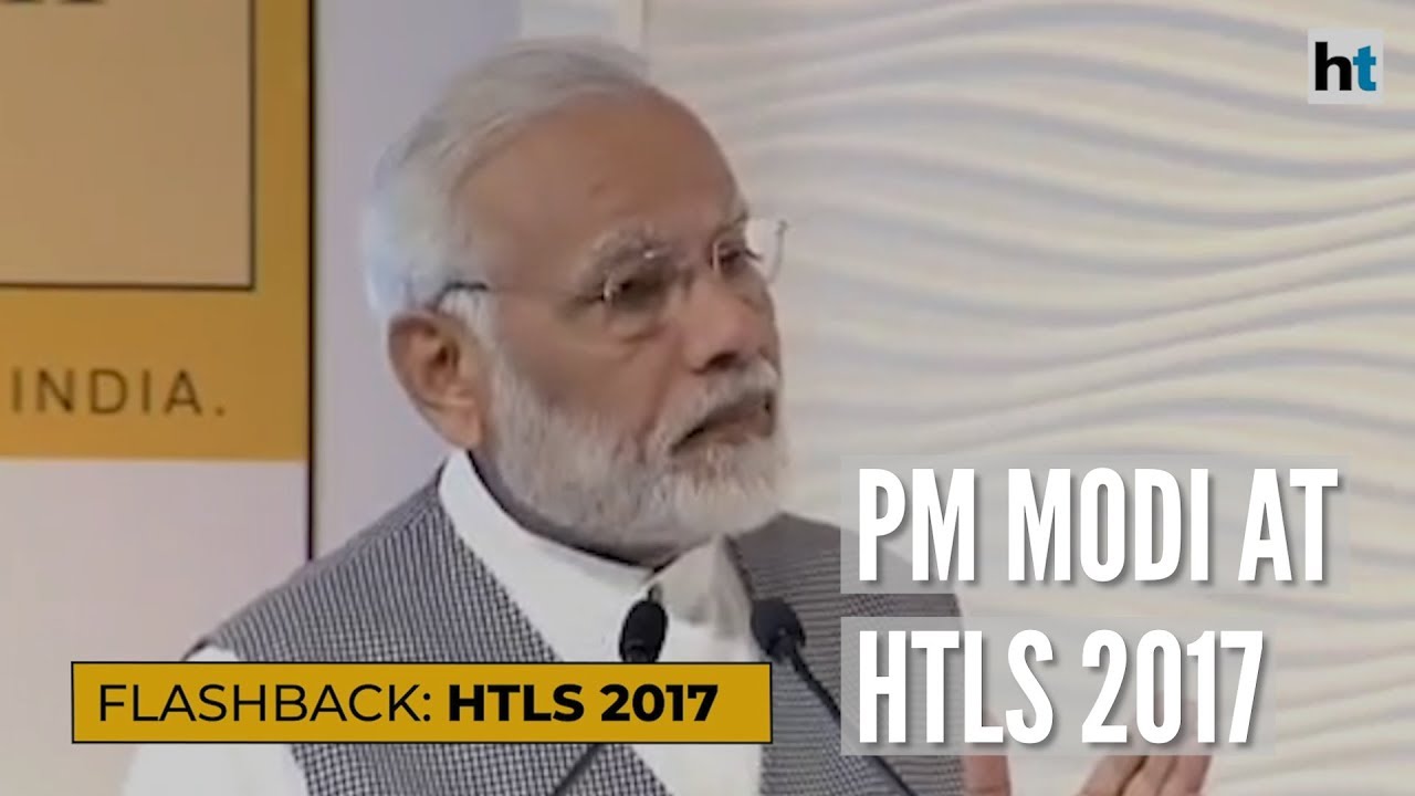 &lsquo;Will work for graft free, citizen friendly ecosystem&rsquo;: PM Modi at HTLS 2017