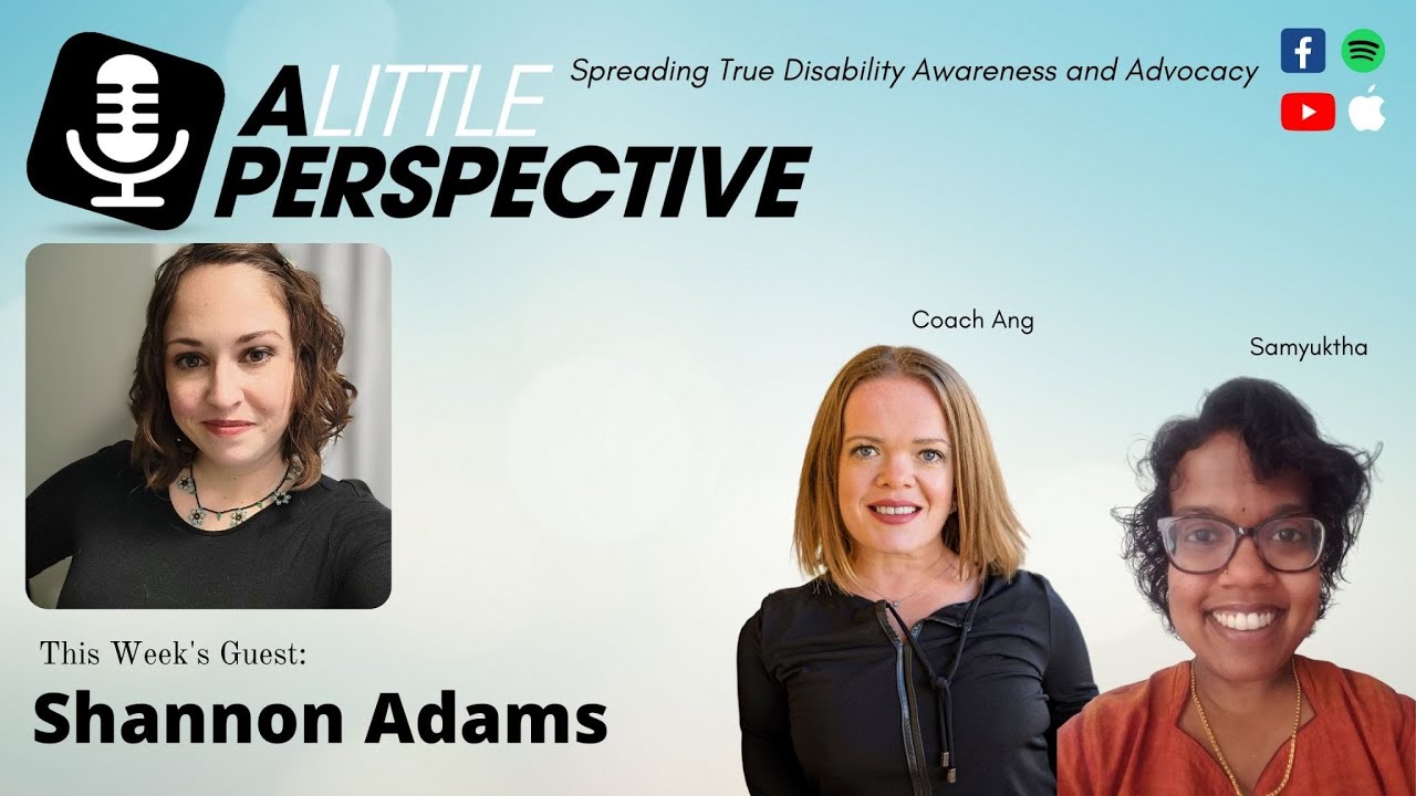 A Little Perspective - Shannon Adams talks hEDS with Coach Ang and Samyuktha