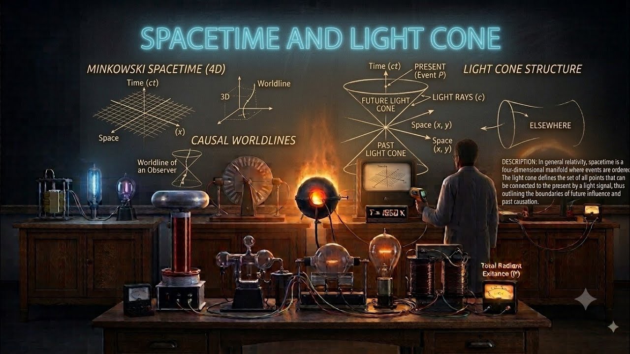 Spacetime and light cone