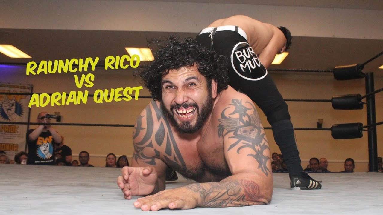 Pro Wrestling Match - Adrian Quest vs Raunchy Rico - 06/01/18