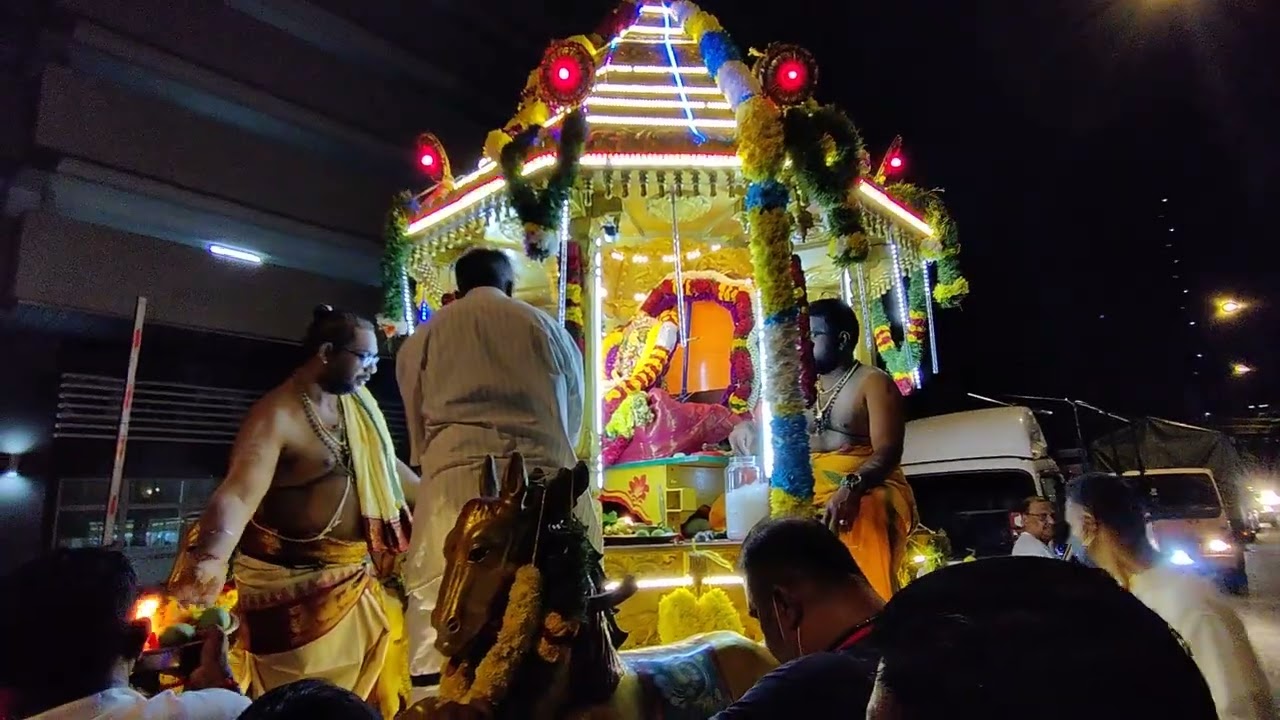 Sri Sakthi Vinayagar Chariot #Vinayagar Chaturthi #Brickfields #Kuala Lumpur #Blessing #Kuberayogam