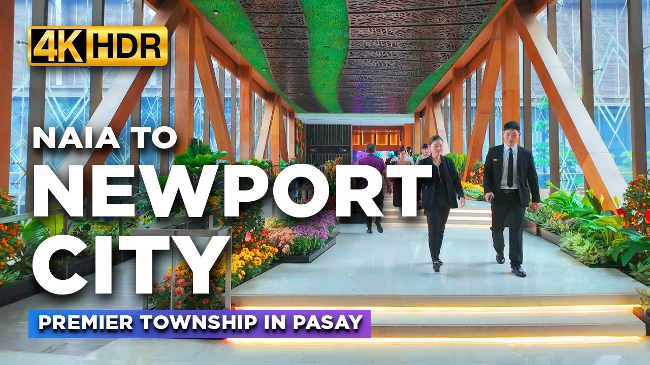 Walk from NAIA Airport to NEWPORT CITY | A Look Inside the Premier Township in Pasay Philippines