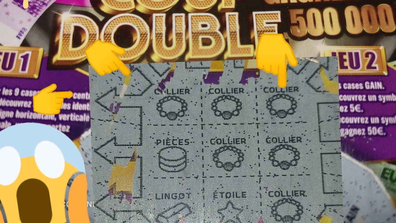 COUP DOUBLE 💥 Exclusivité 🌟 Semi Carnet 👉 Jolie Ticket 🥰🌟 New Jeux FDJ 🎯