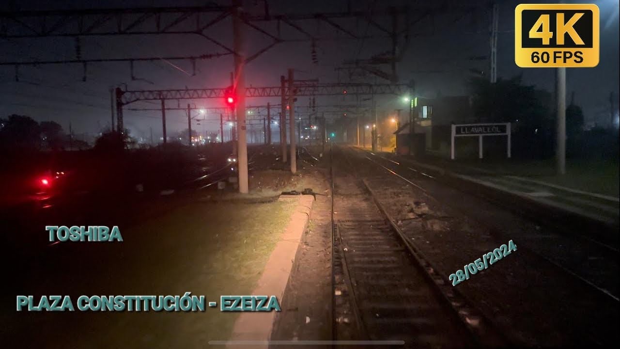 Cabview | Trenes Argentinos | P. Constitución - Ezeiza | 28/05/24 #train #argentina #railway #travel