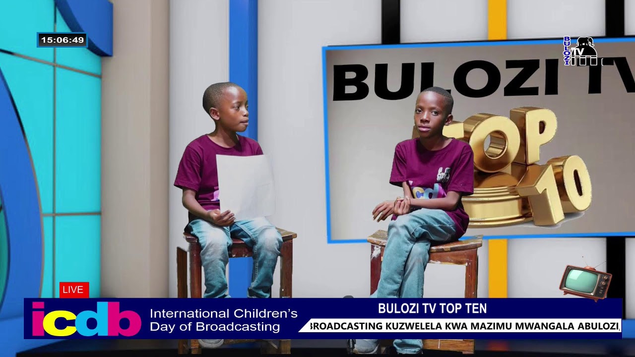 BULOZI TV TOP TEN || INTERNATIONAL CHILDREN'S DAY OF BROADCASTING || 01.03.2026