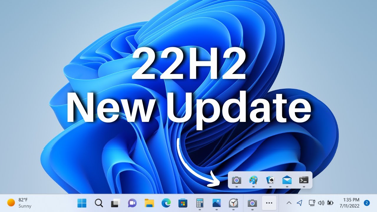 Windows 11 22H2 Update &mdash; Brings Back Taskbar Overflow, Nearby & OneDrive Sharing (Build 25163)