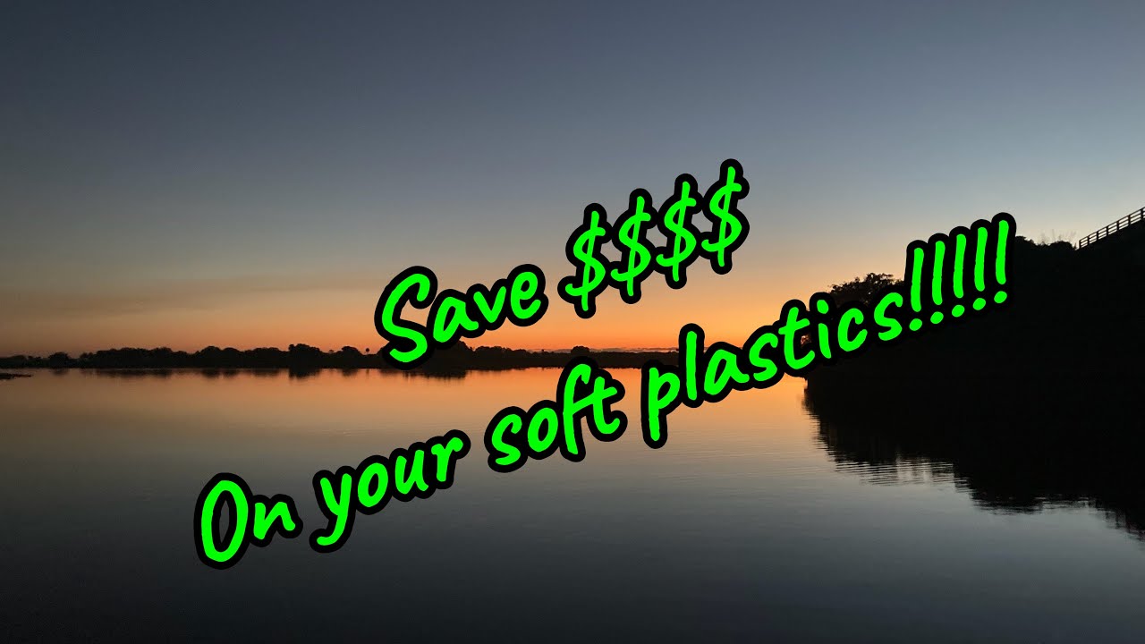 How I save money on soft plastics!!!