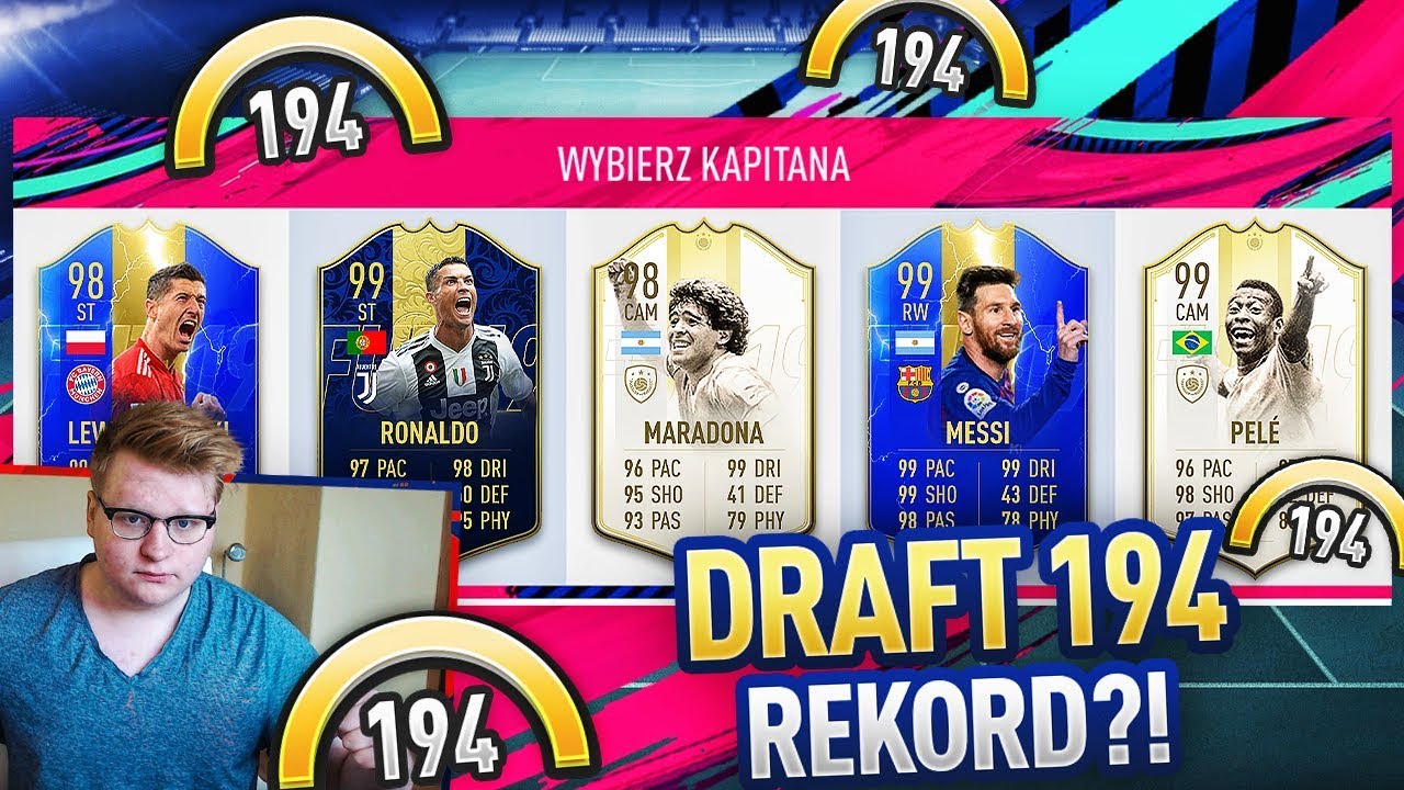 ZROBIŁEM KOLEJNY DRAFT 194 W FIFIE 19 😮!