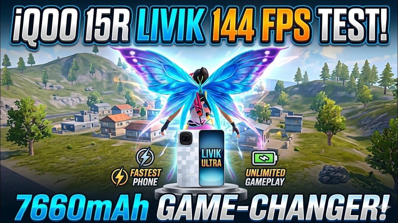 IQOO 15r livik 144 fps snapdragon 8 gen 5 under 50k best gaming phone 