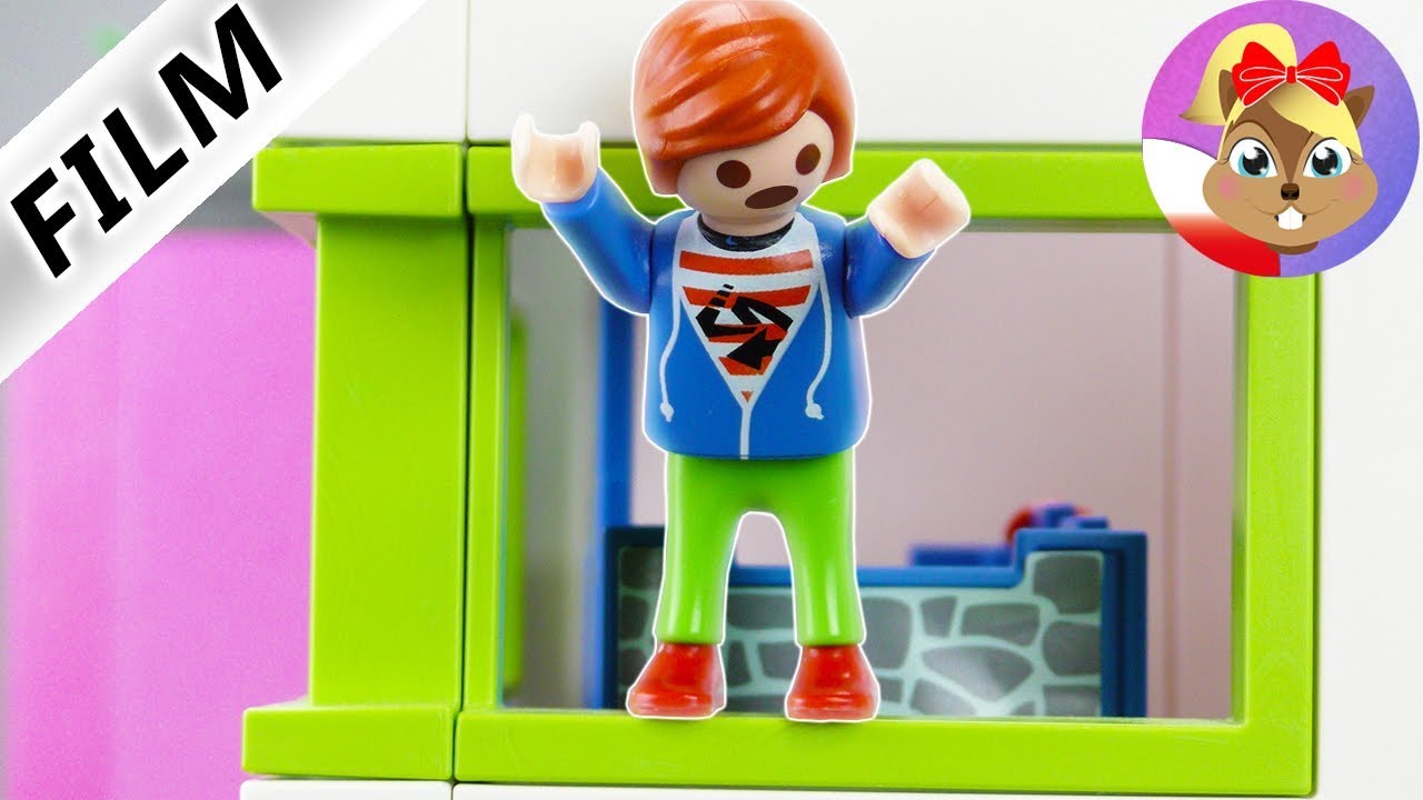 Playmobil historyjka | Rodzina Wróblewskich | Julian skacze z okna?!