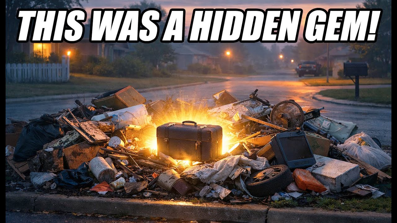 Found a FILLED Suitcase in the Trash! - Garbage Picking Ep. 1211