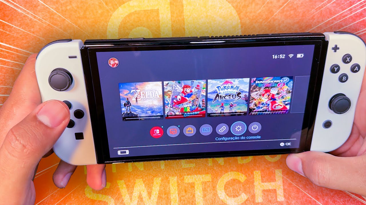 Comprei um Nintendo Switch OLED no Mercado Livre | Unboxing e Impressões