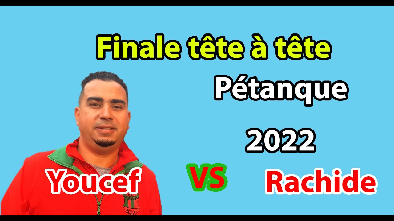 Finale Rachide vs Youssef : Championnat Tête à Tête en Pétanque