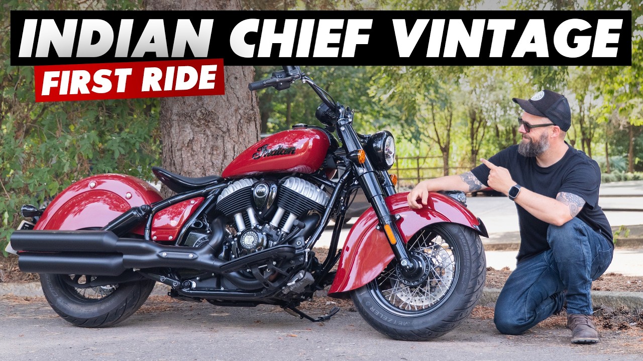 Первый тест-драйв Indian Chief Vintage: олдскульный стиль?