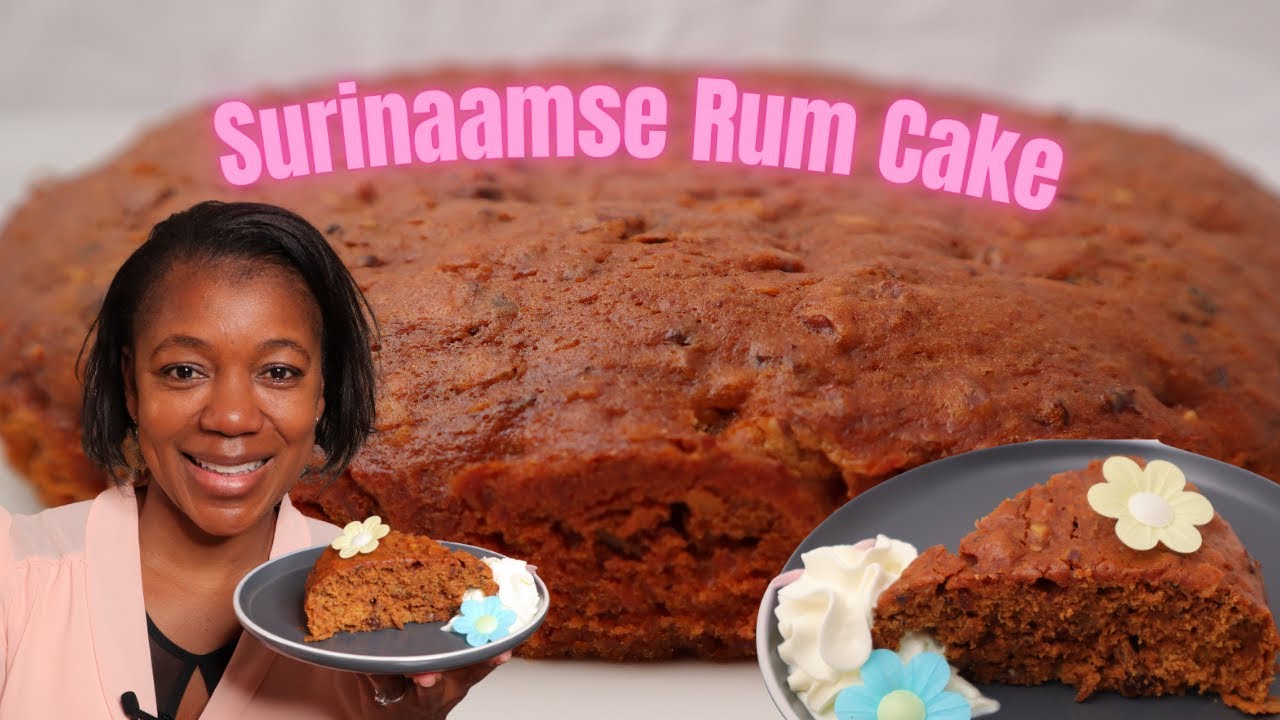 Surinaamse Rum cake - In de keuken van Sirmean